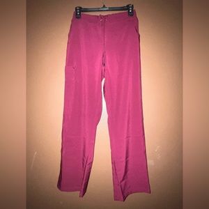 Scrub pants. Wine color. Never worn.